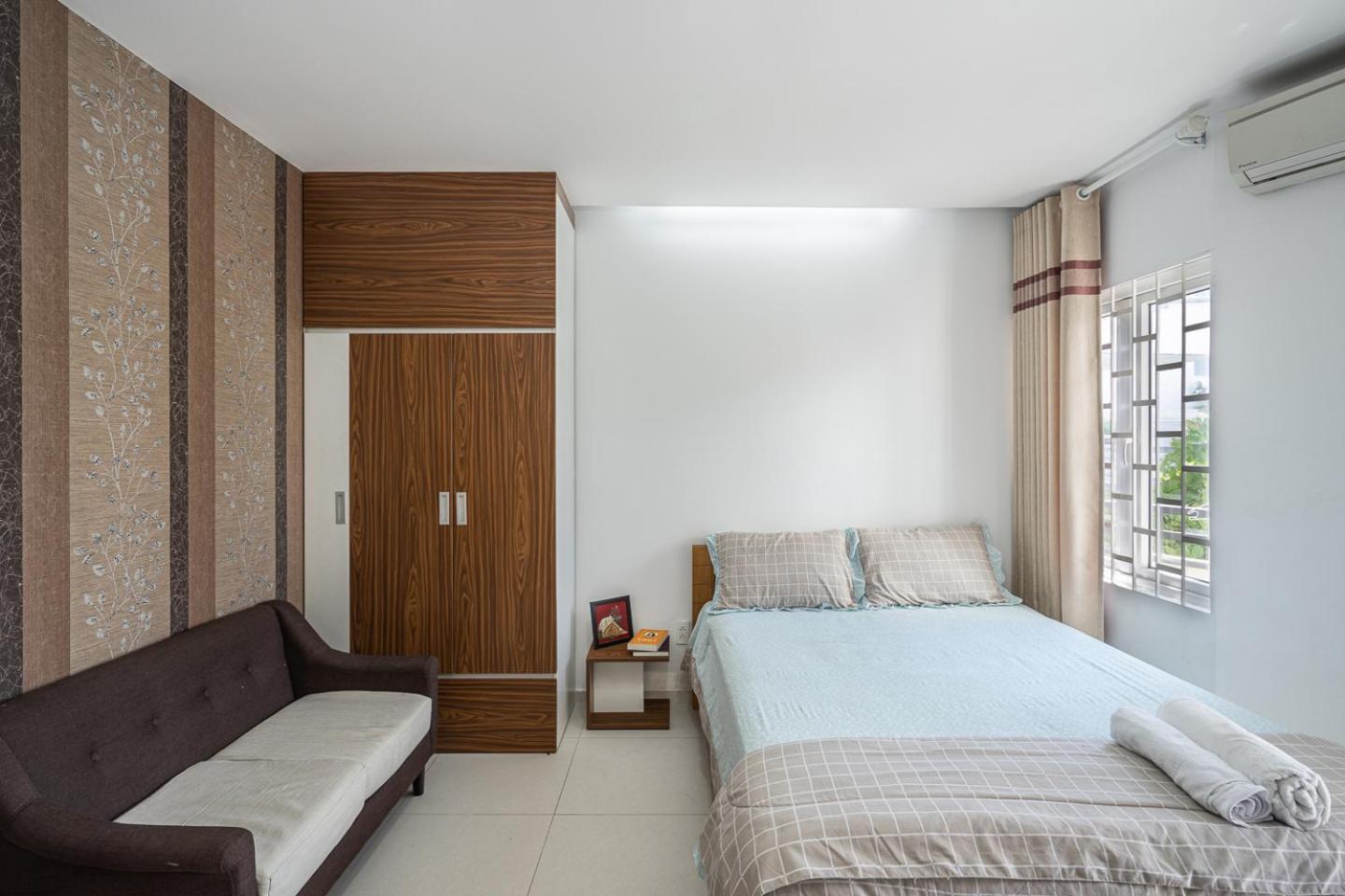27m² Studio-Apartment, 1 eigene Ho-Chi-Minh-Stadt Exterior foto